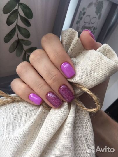 Маникюр гель-лак