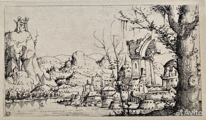 Гравюры пейзаж