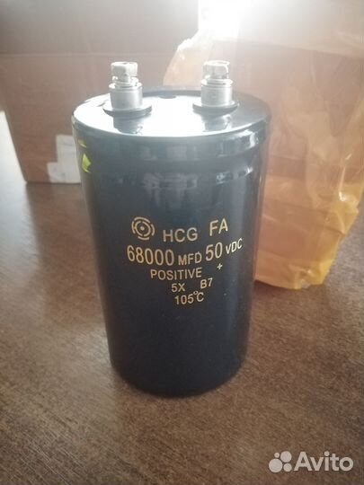 Конденсатор 68000 мкф 50в