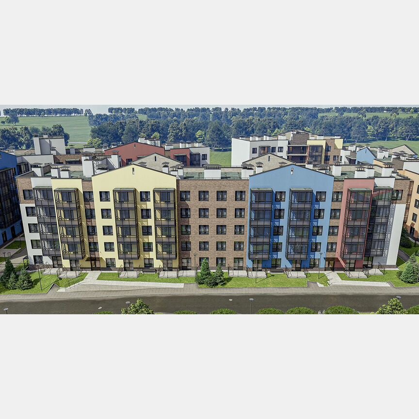 1-к. квартира, 36,5 м², 4/5 эт.