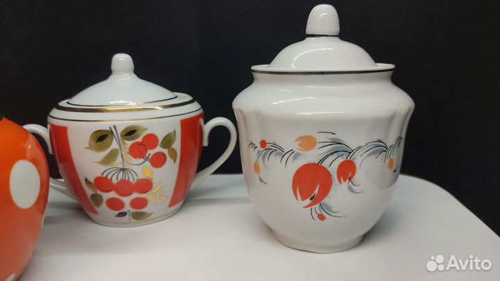 Сахарница посуда фарфор СССР