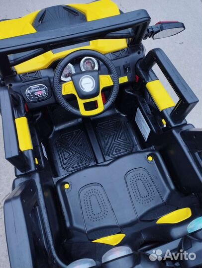 Электромобиль детский kreiss джип