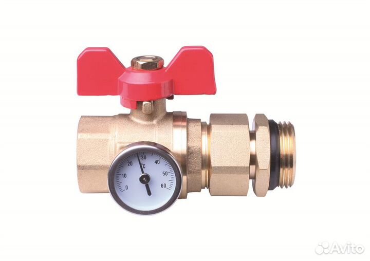 Комплект кранов FHF-BV DN25 (088U0822), Danfoss