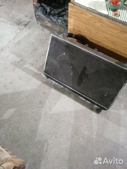Радиатор охлаждения двигателя 2mzfe