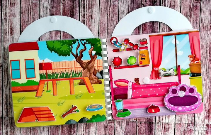 Книжка на липучках