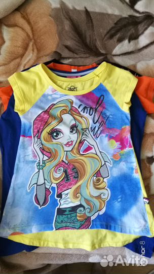 Футболки и фуфайки на девочку размер 140-146