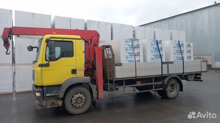 Газобетонные блоки 625х250х400