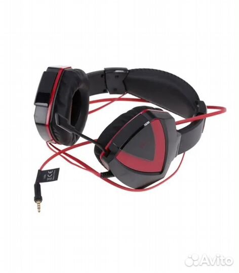 Игровые наушники A4Tech Bloody G500, черный, красн