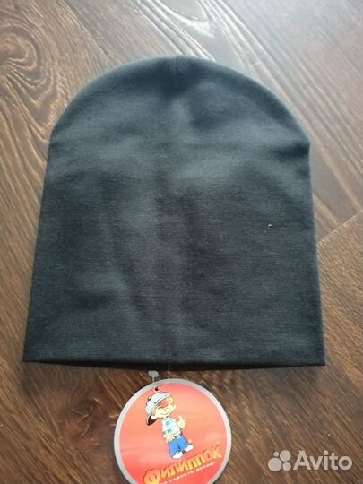 Шапка детская трикотажная двухслойная