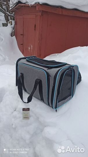 Переноска для кошек новая