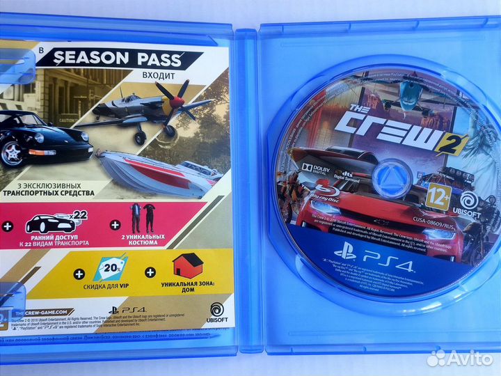 Игра для Sony PS4/ The Crew 2