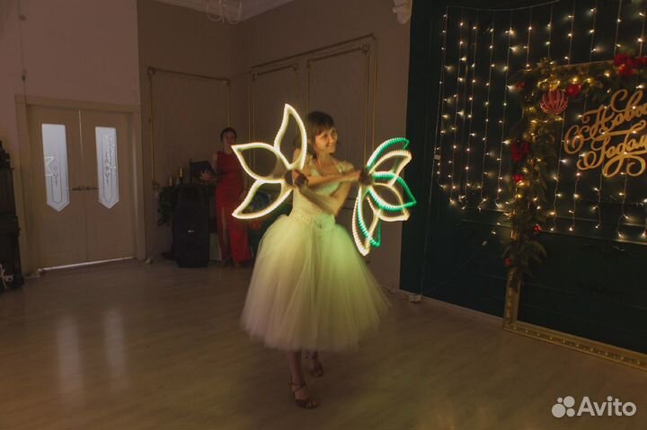 Шоу-номера, световое шоу, фаер-шоу