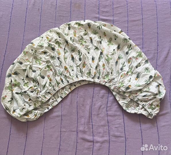 Простынь на резинке 120 60