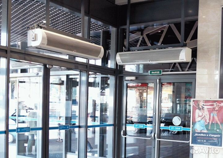 Тепловая завеса Тепломаш. Тепловая завеса