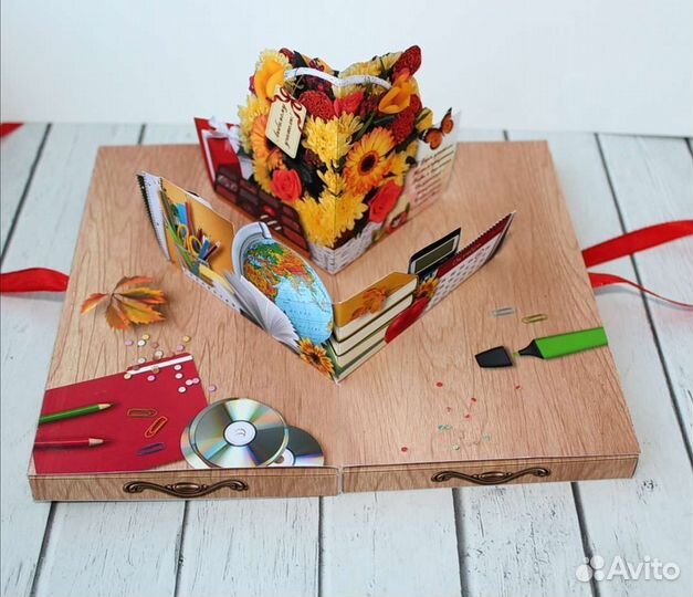 Открытка учителю