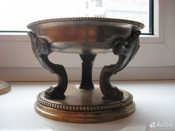 Бронза ваза антиквариат