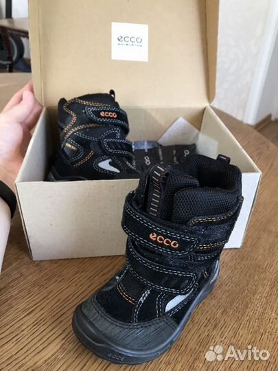 Ботинки ecco для малышей. Практически новые