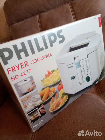 Фритюрница Филипс,новая,2,5 л(сборка Бельгия)