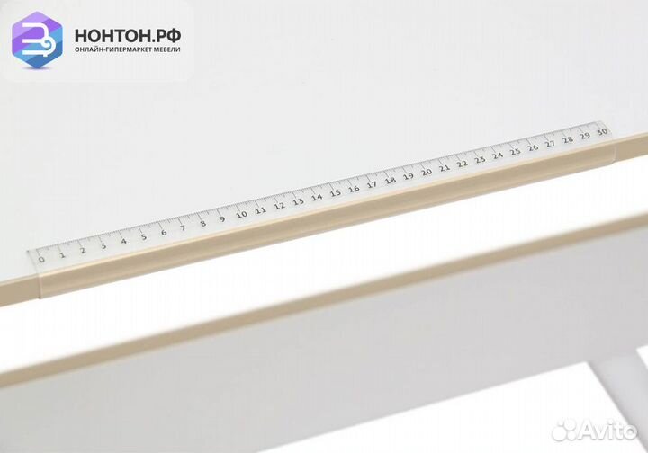 Парта-трансформер Polini kids City белый / макиато