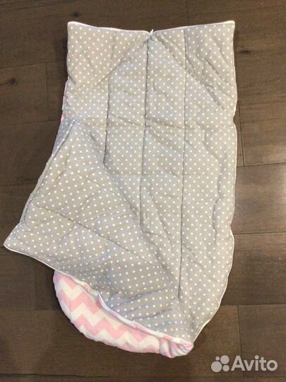 Конверт на выписку для девочки, конверт в коляску