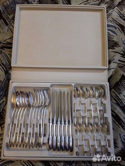 Набор столовых приборов Кольчугино СССР.30 предм