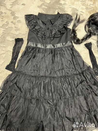 Костюм венсдей 134/146