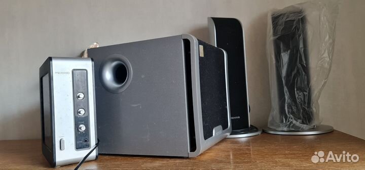 Колонки для компьютера с сабвуфером