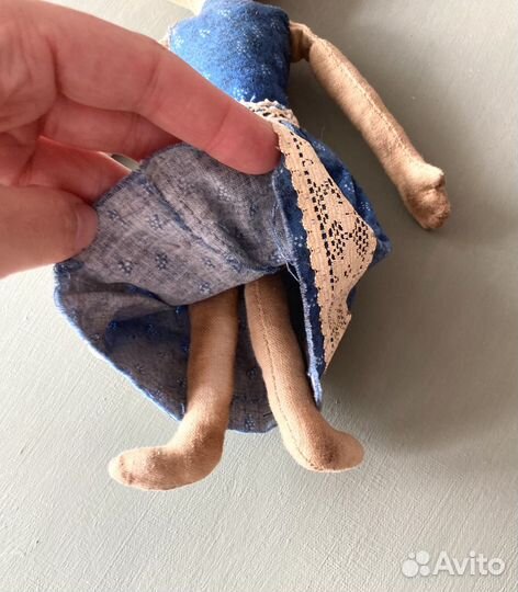 Интерьерная кукла ручной работы, чердачная