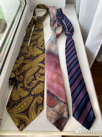 Галстук мужской винтажный