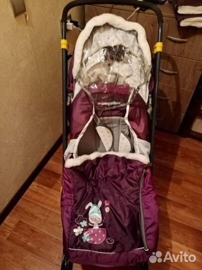 Детские санки с колесами