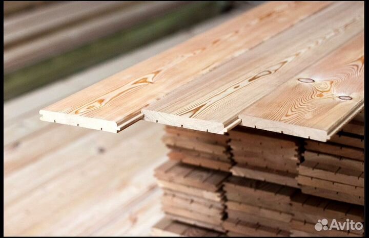 Имитация бруса : только оптом, ель, в наличии 750м