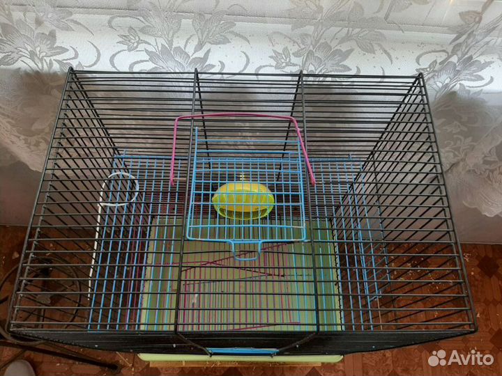 Клетка для грызунов 3х этажная