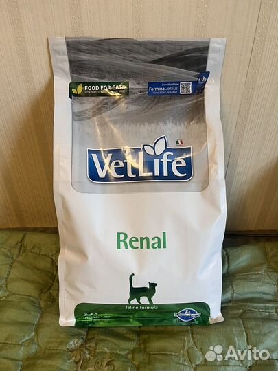 Корм для кошек renal и urinary