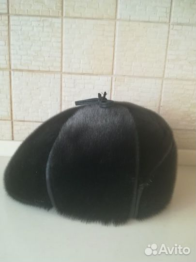 Меховая мужская кепка