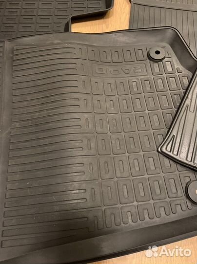 Коврики в салон skoda rapid 2020-2021