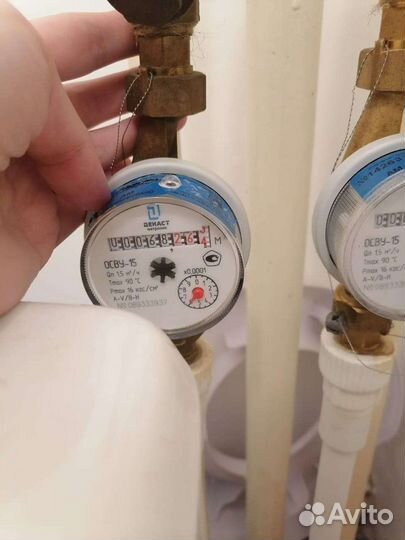 Поверка счетчиков воды,без снятия. Все районы