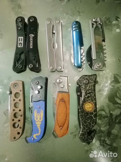 Мультитул ножи