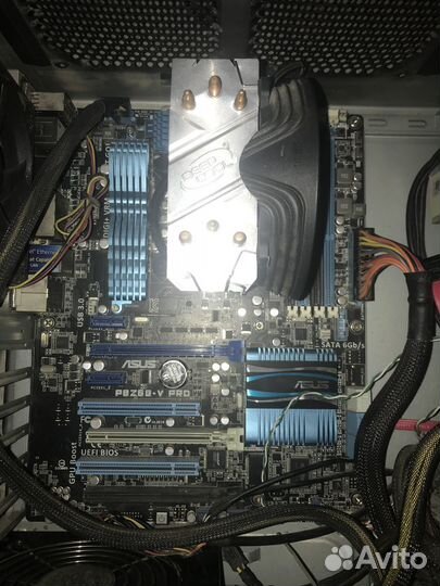 Материнская плата с процессором i7 2600K 3,40г