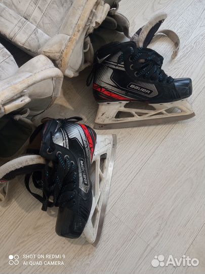 Коньки хоккейные вратарские