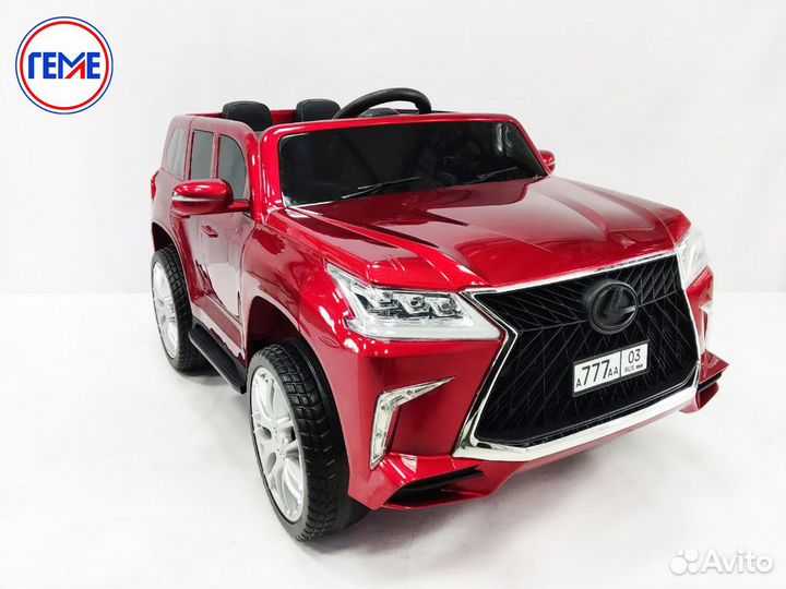 Детский электромобиль Lexus LX-570, красный