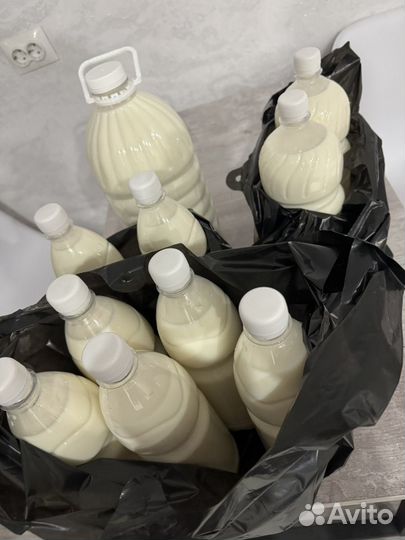 Домашнее вкусное молоко с деревни