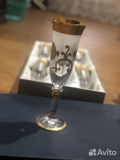 Фужеры богемия чехия