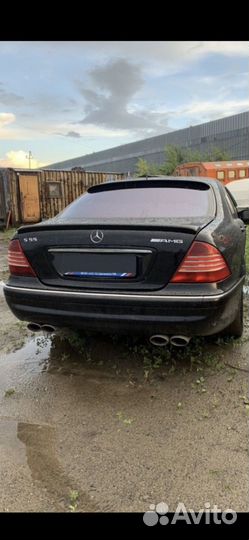 Спойлер козырек Mercedes-Benz W220