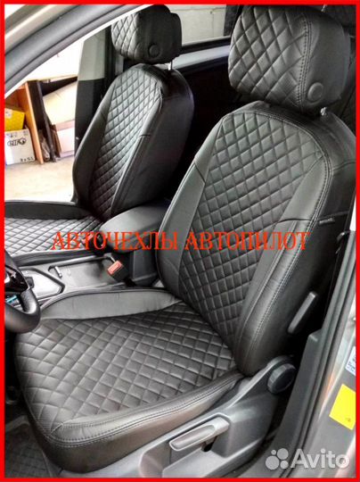 Чехлы Автопилот Volkswagen Tiguan 2 из экокожи