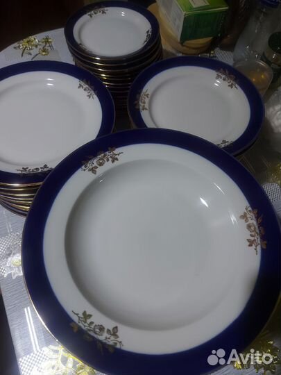 Тарелки Дулево,фарфор