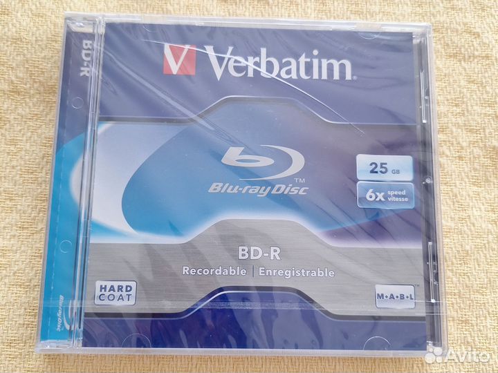 Диски Blu-ray Verbatim