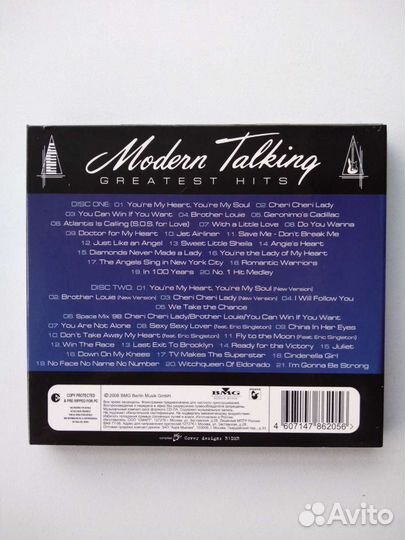 CD диски. Modern Talking. Двойной