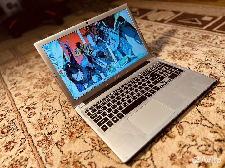 Игровой Ноутбук Acer core i5/8гб/GeForce 710m 2гб