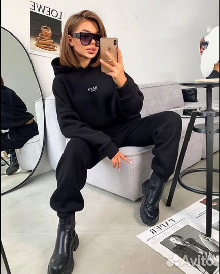 Спортивный костюм женский новый на флисе