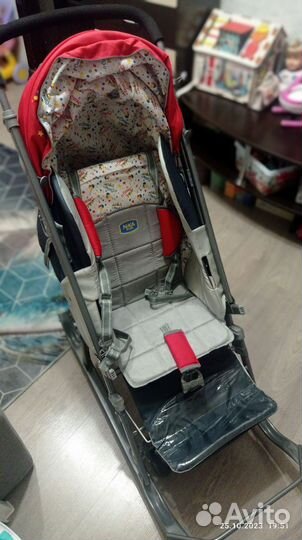 Детские санки коляска nika